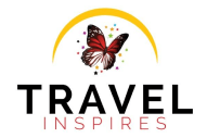 Travel inspires logo