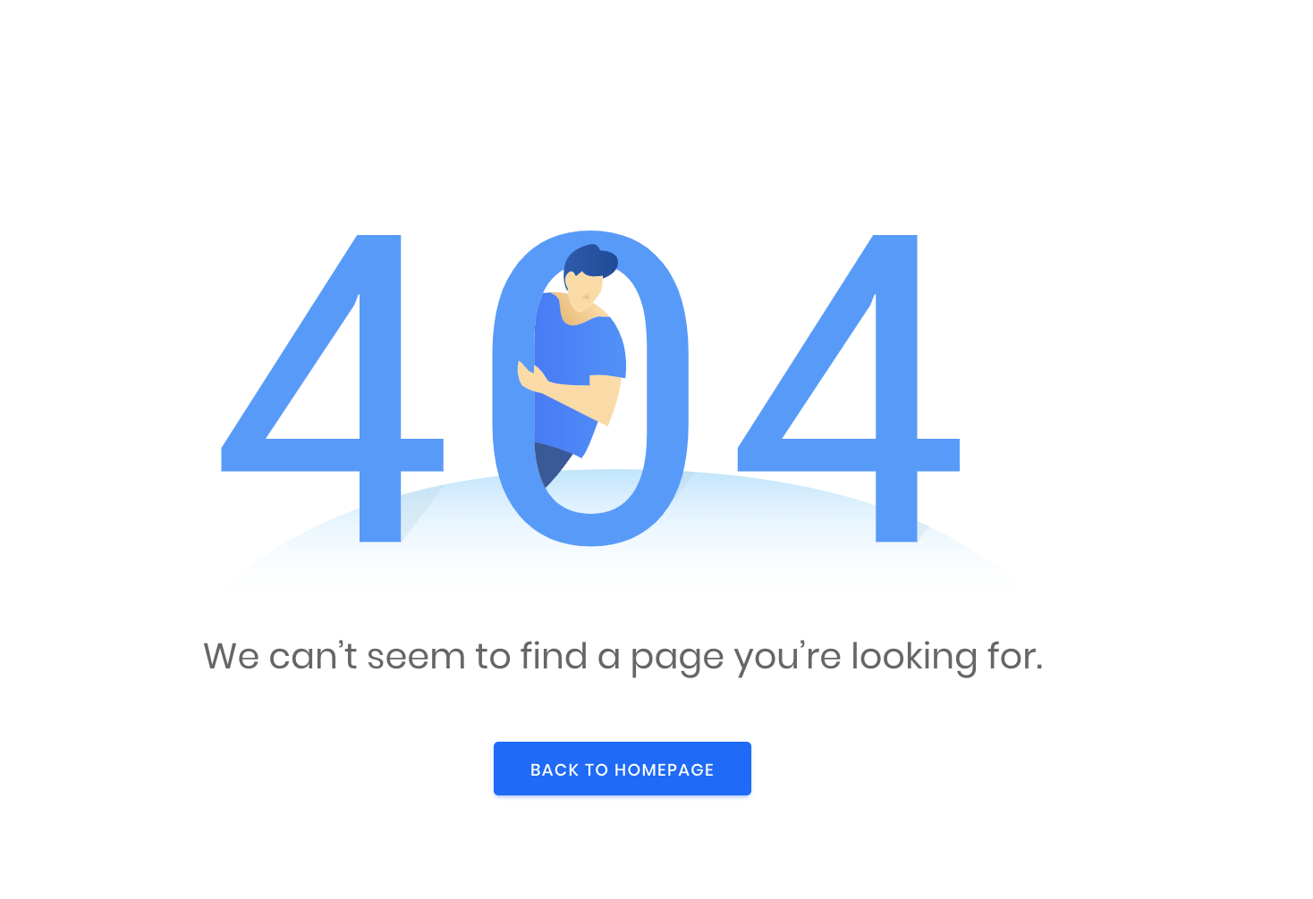 Pagina 404 personalizzata di Sitechecker