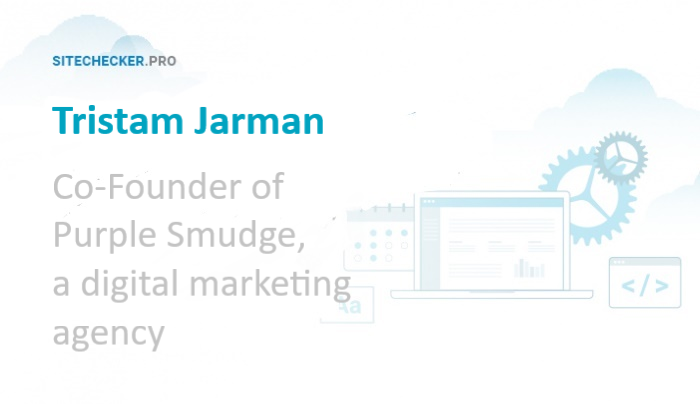 SEO tips from Tristam Jarman, Co-Founder at Purple Smudge