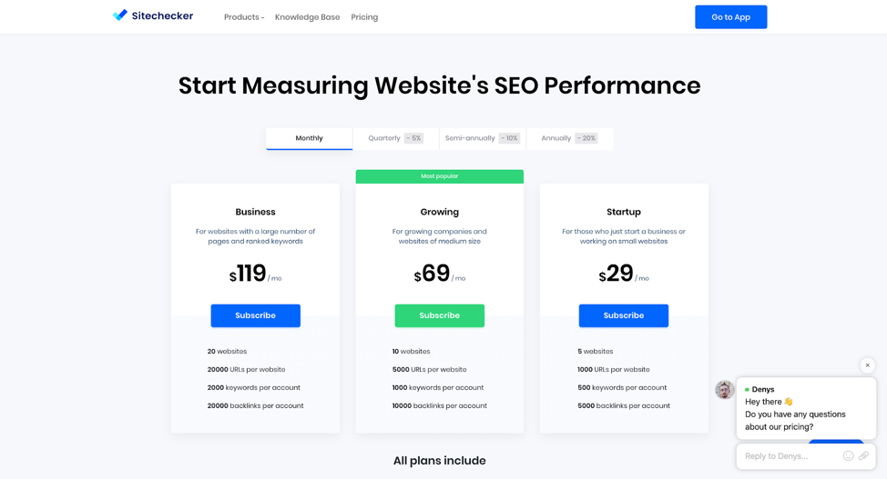 sitechecker pricing model2