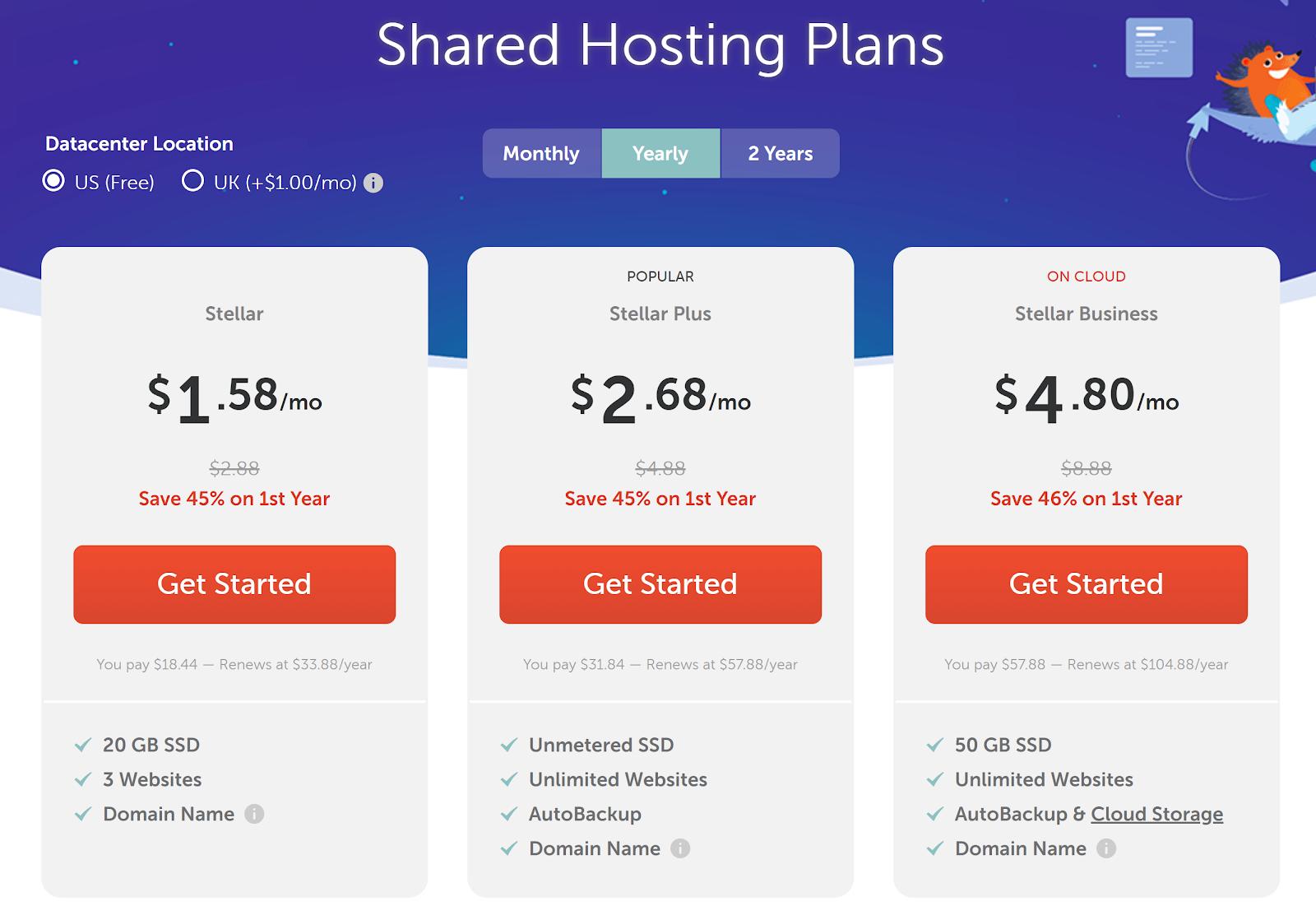 Best cheap hosting - NameCheap