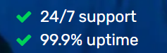Ipage uptime guarantees
