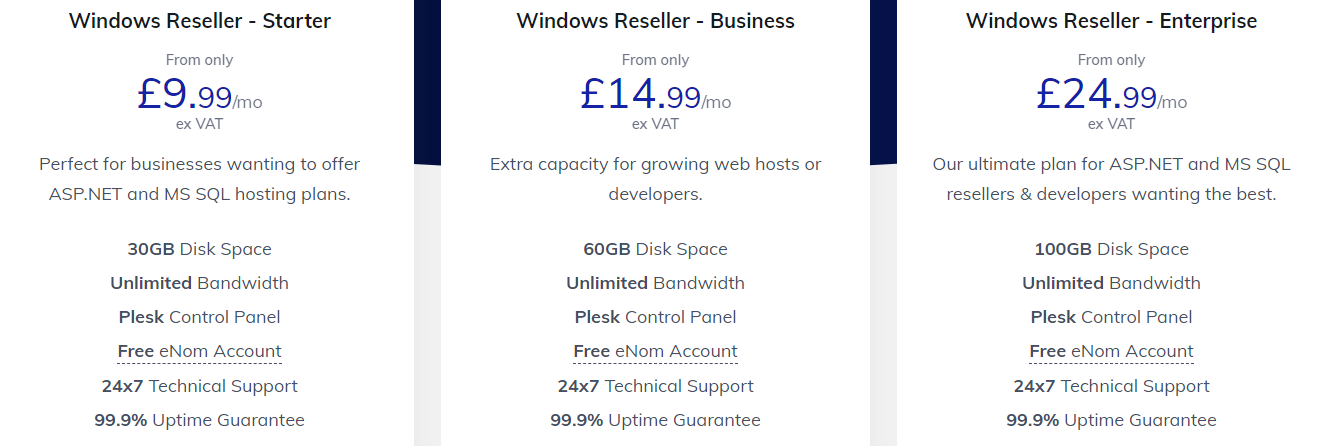 WebhostingUK Reseller hosting