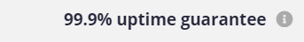 Whc uptime guarantees
