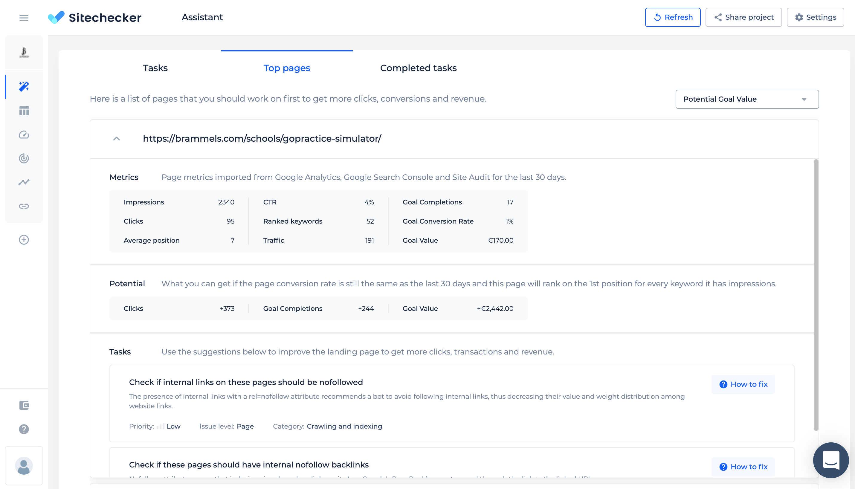 site seo audit low hanging fruits