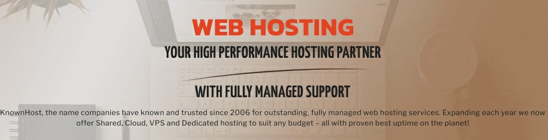 KnownHost fully managed web hosting services for SME’s