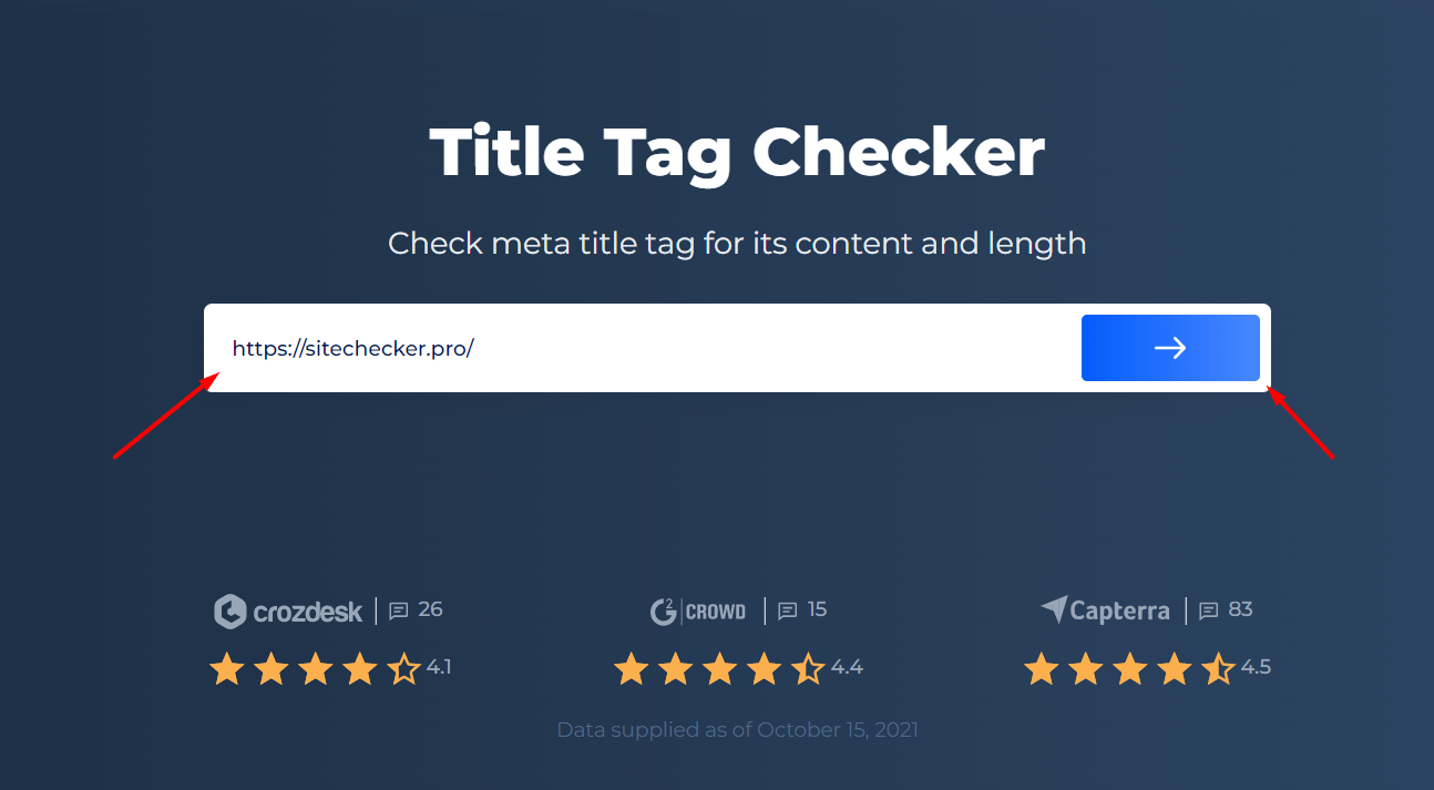 SEO title tags checker to make search engine optimization easier