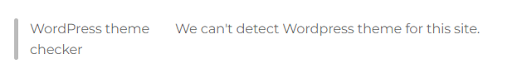 WordPress Theme extension notification