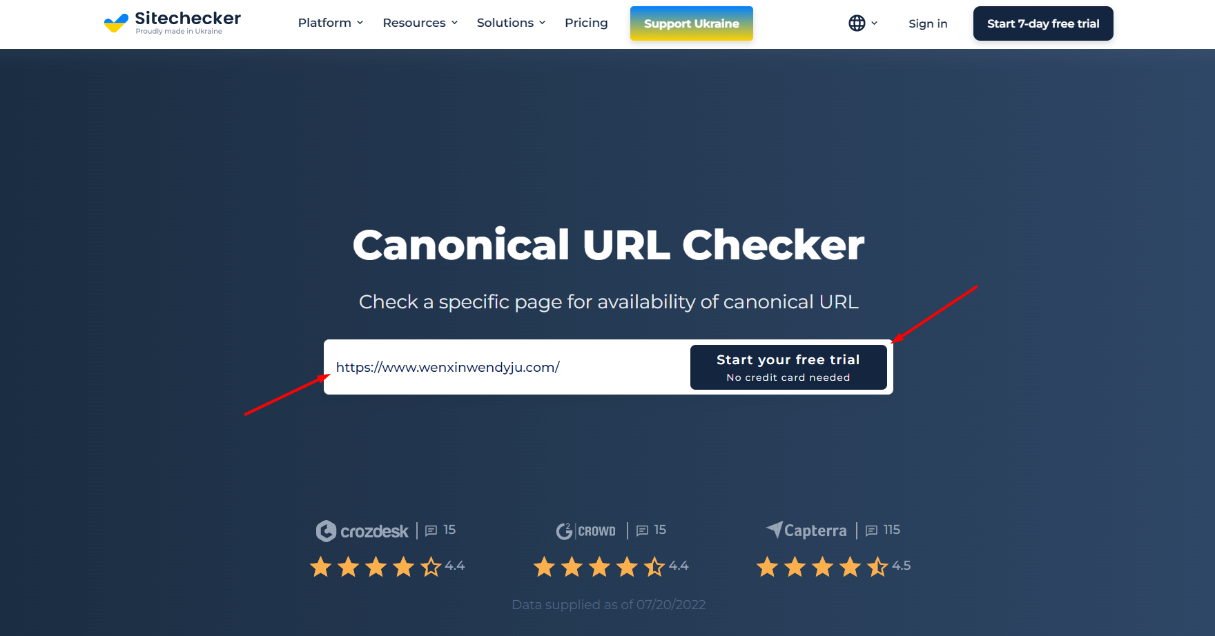 Canonical canonical error checker start scanning