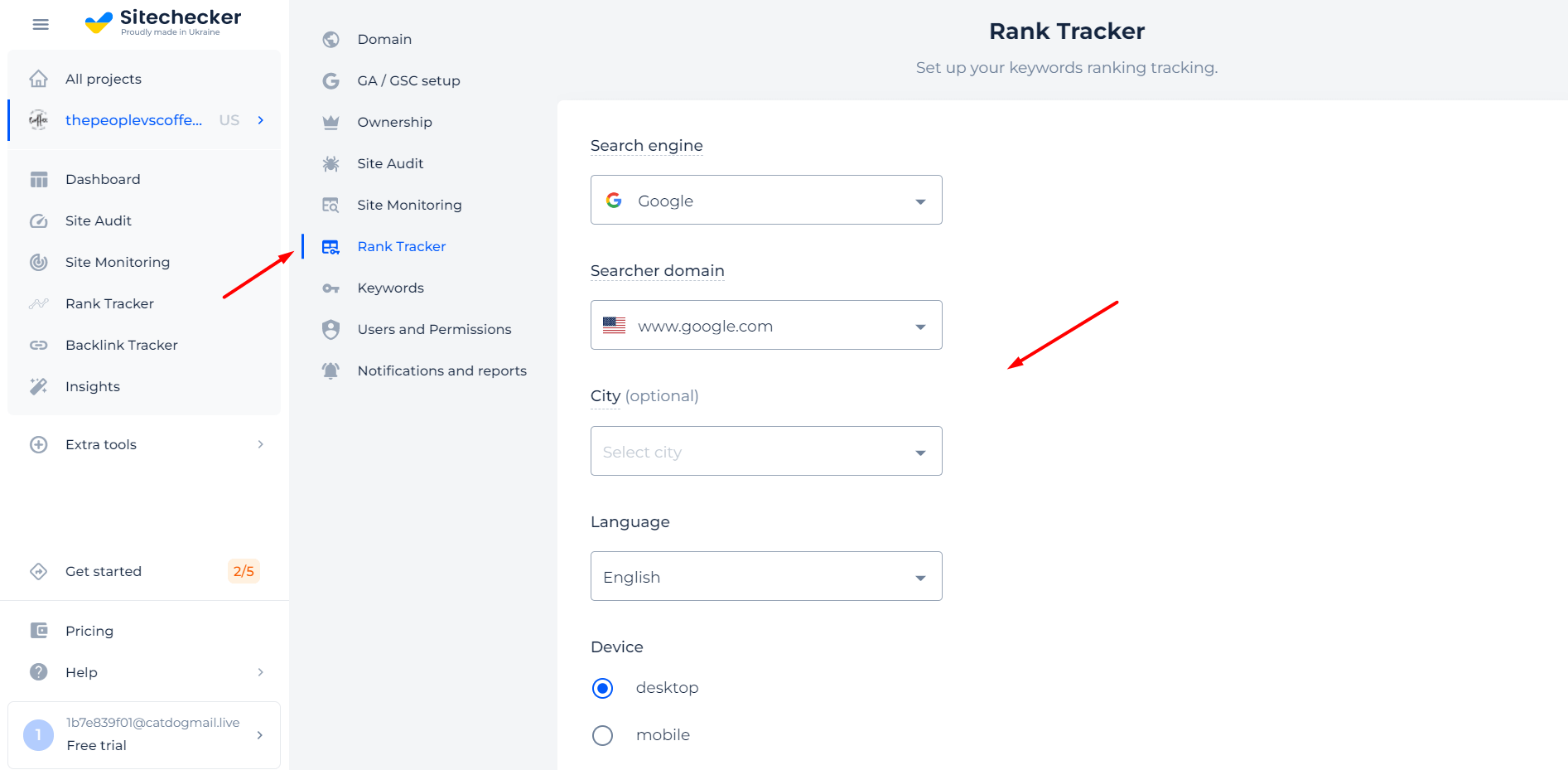 Keyword Rank Checker: Test Website Ranking Google Positions ᐈ