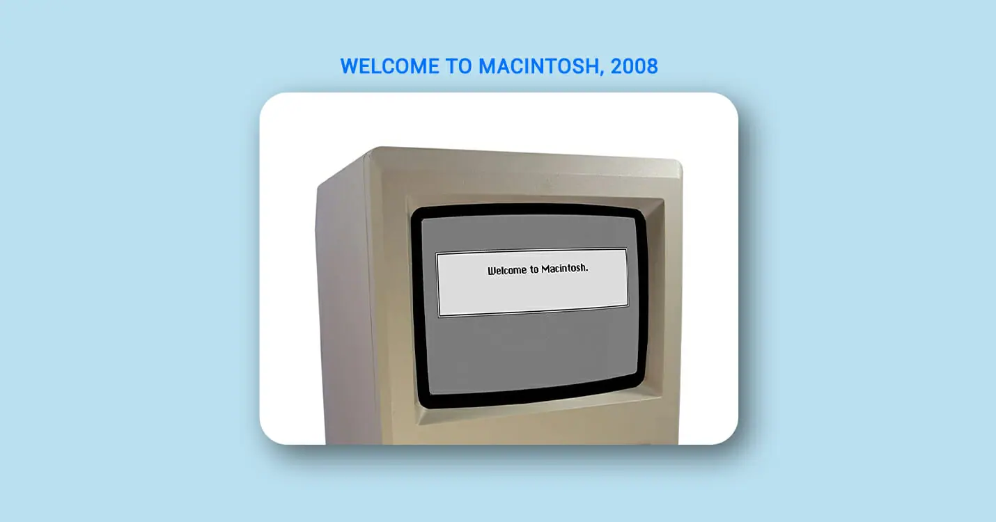 The origins of the film title “Welcome to Macintosh