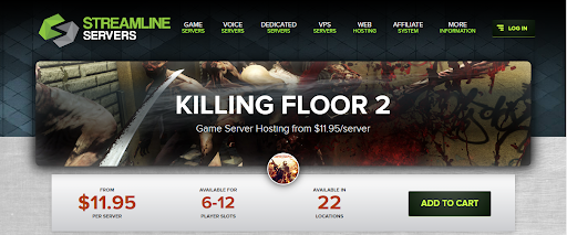 Killing Floor 2 dedicated server by Streamline servers