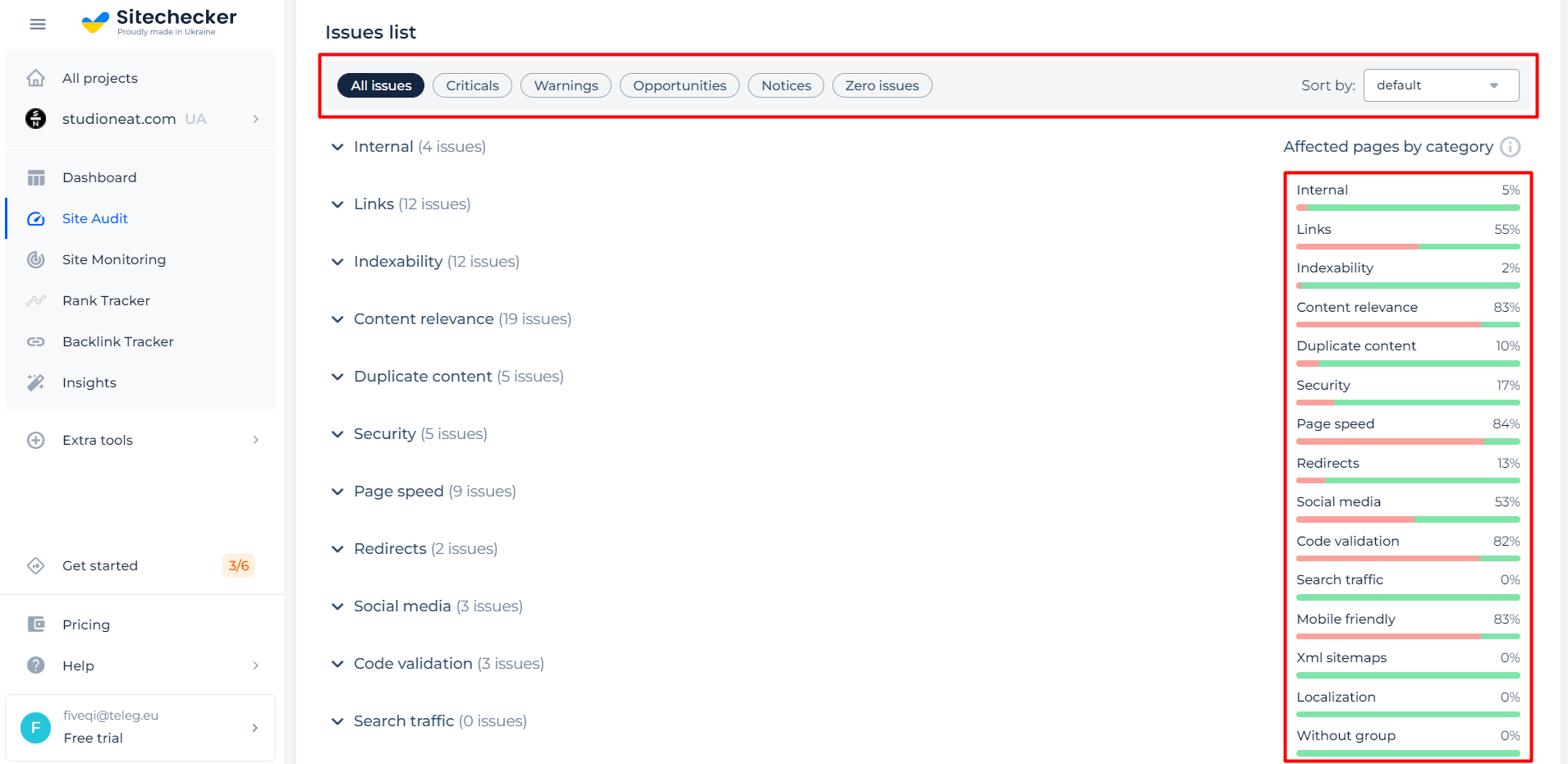 title checker - domain check features