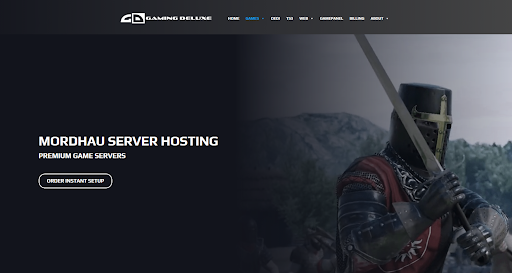 Mordhau server hosting via GameServers