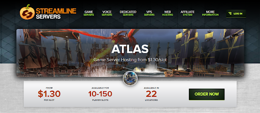 Atlas Streamline servers