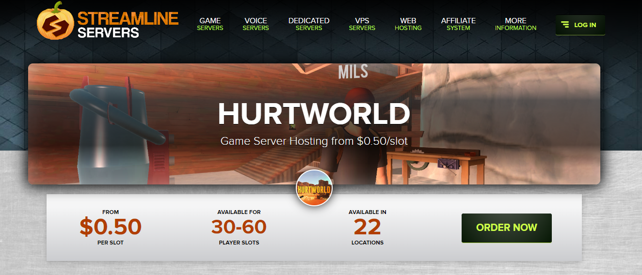 Hurtworld Streamline Servers