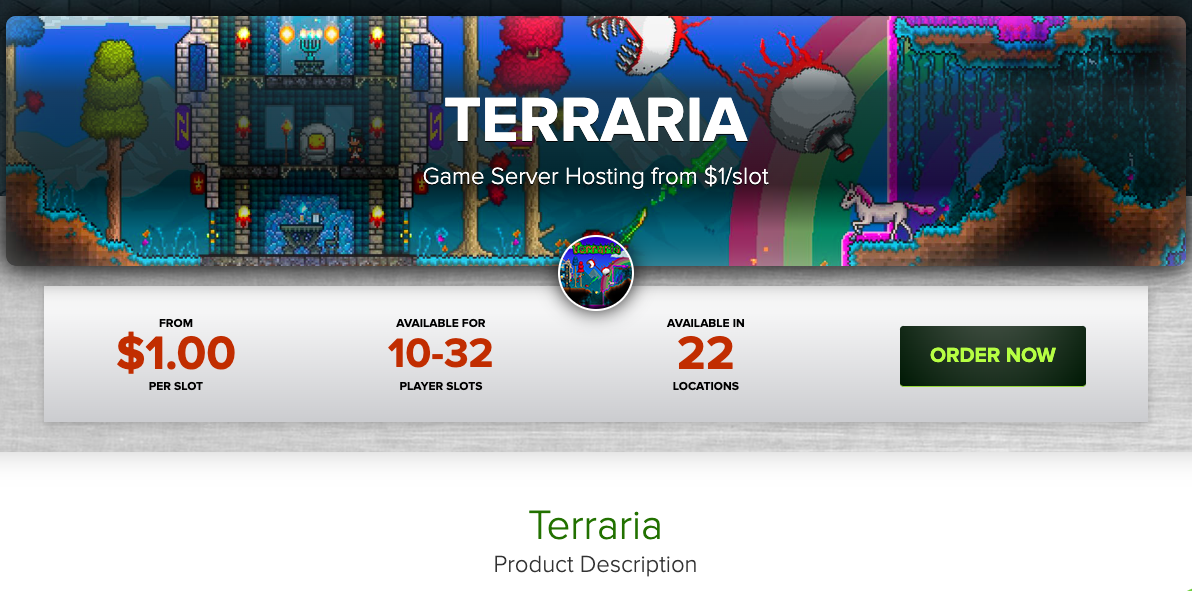 Terraria Streamline Servers