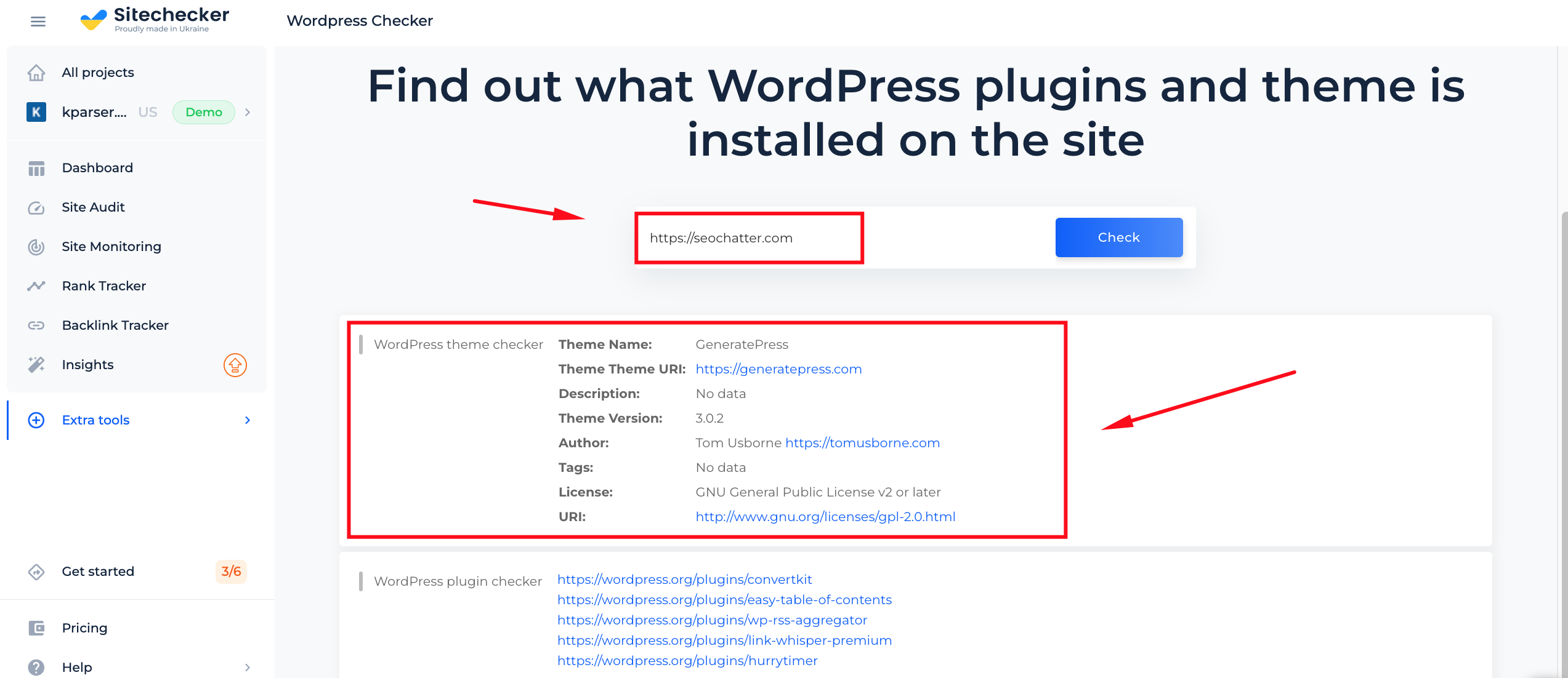 wordpress plugin checker add features