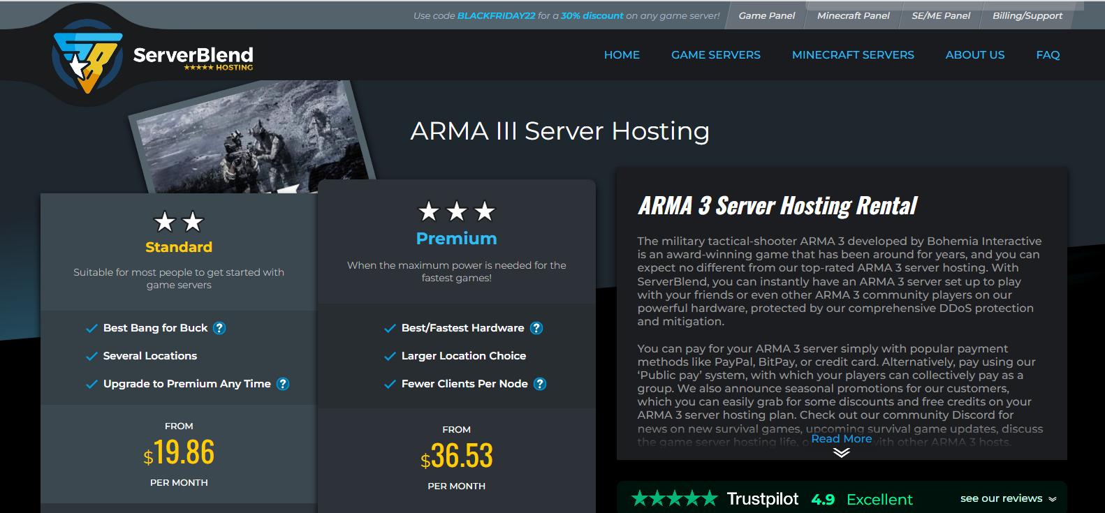 5 Best Arma 3 Hosting Companies (2022 Reviews)