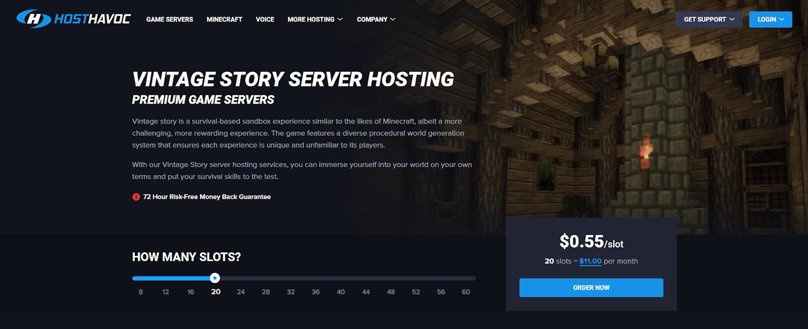 Best Vintage Story Server Hosting Overview for 2022-2023