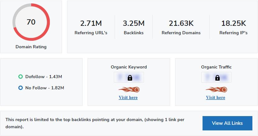 SmallSEOTools backlink analysis