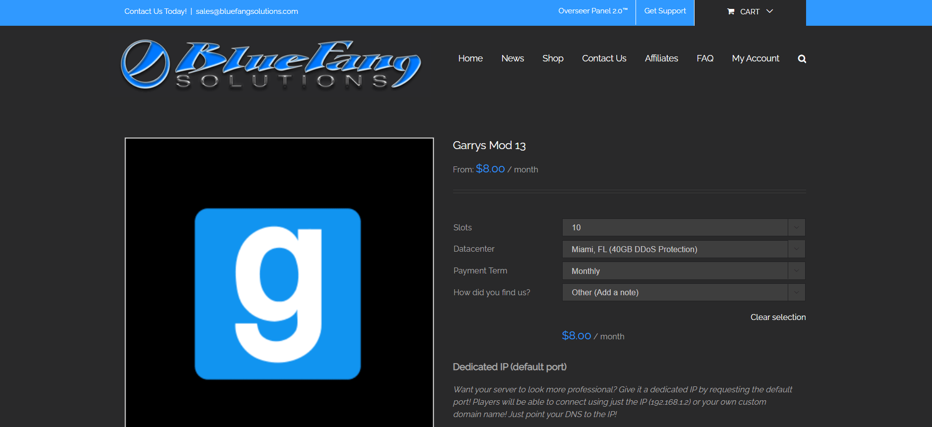 Garry's Mod Server Hosting - Game Host Bros