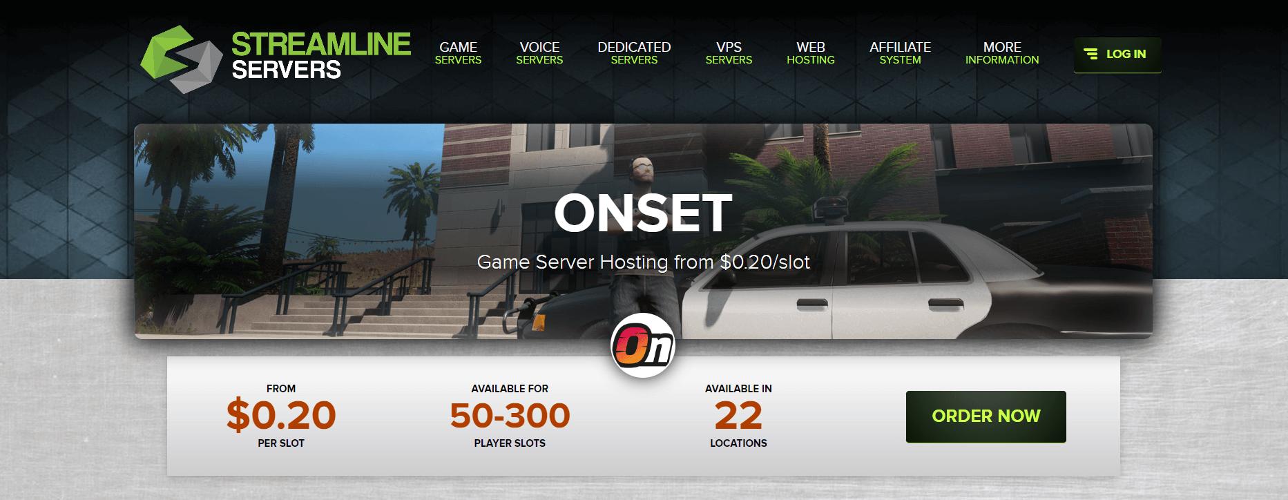 VPS/Dedicated servers with gaming ready webinterface