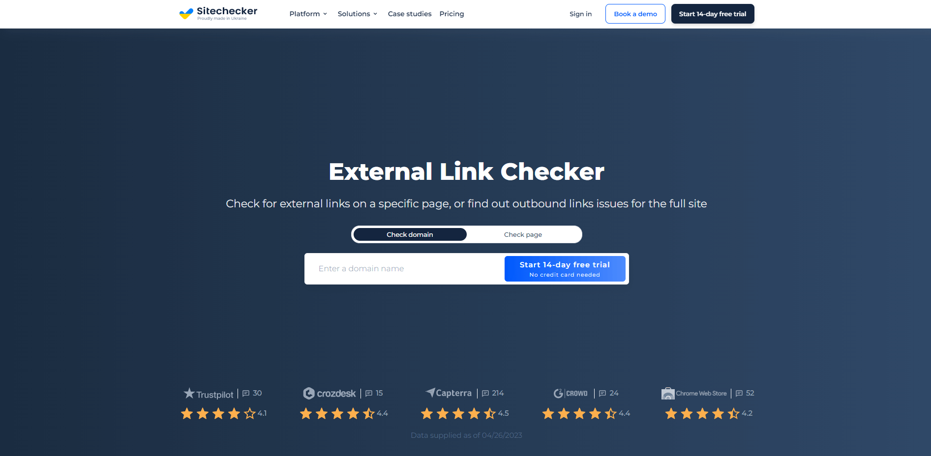 External Link Checker Sitechecker