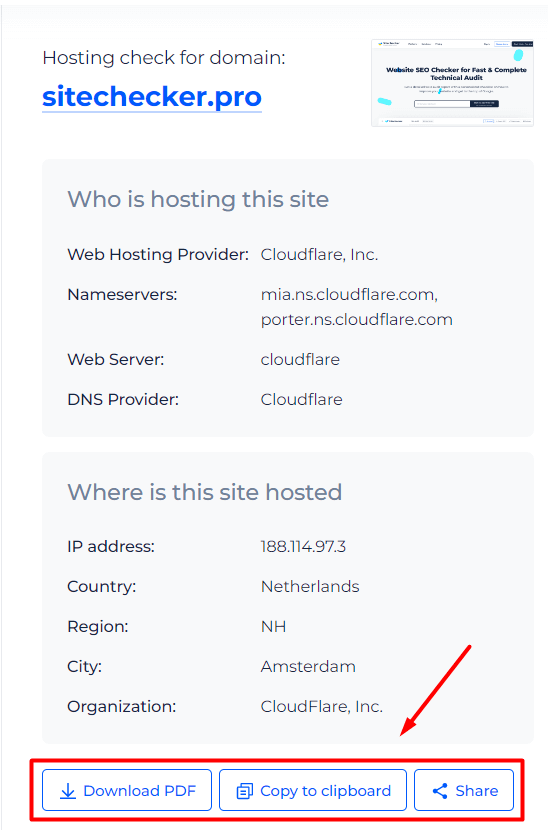 Hosting Checker: Who Is Hosting a Website & Where Is It Hosted ᐈ