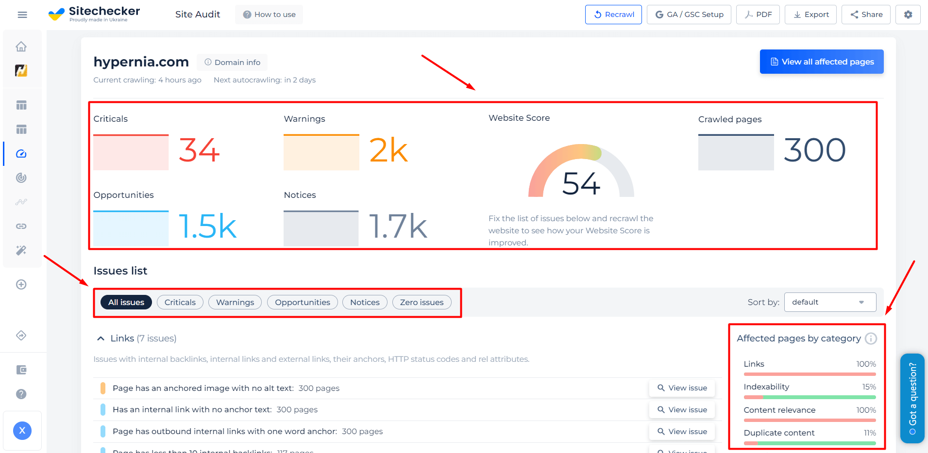 Backlink Generator Additional Features