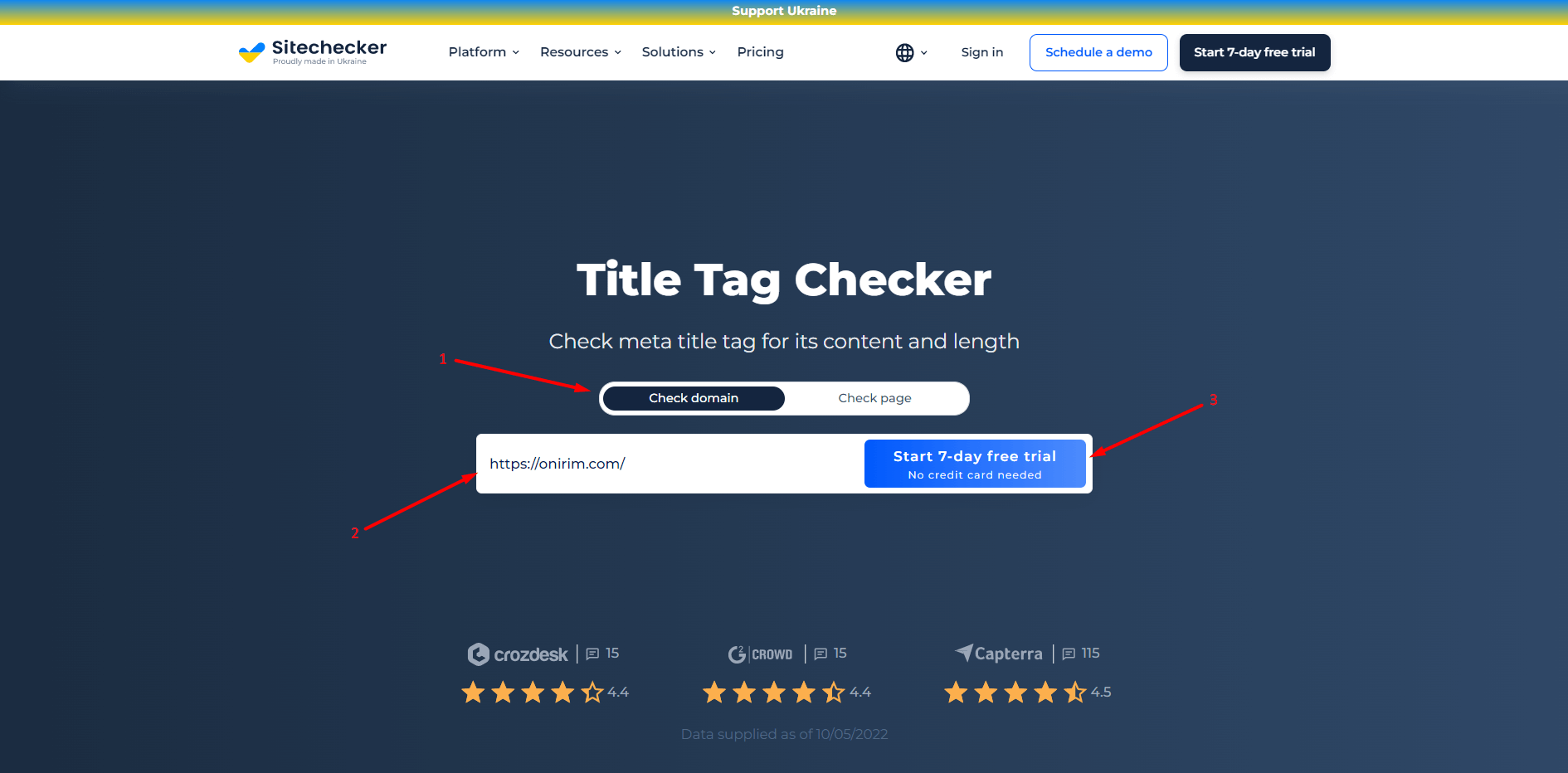 Title Tag Checker Domain