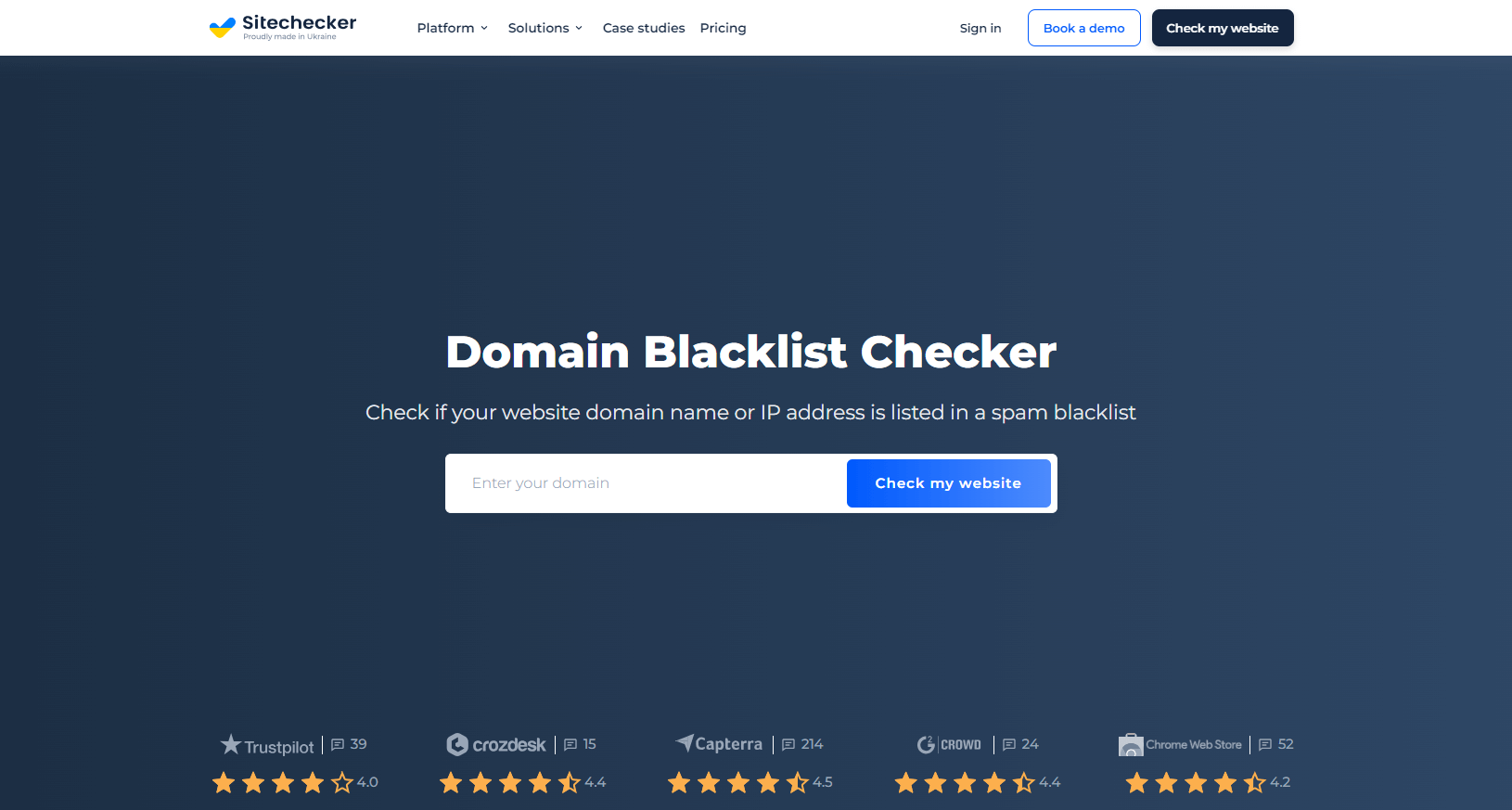 Domain Blacklist Checker
