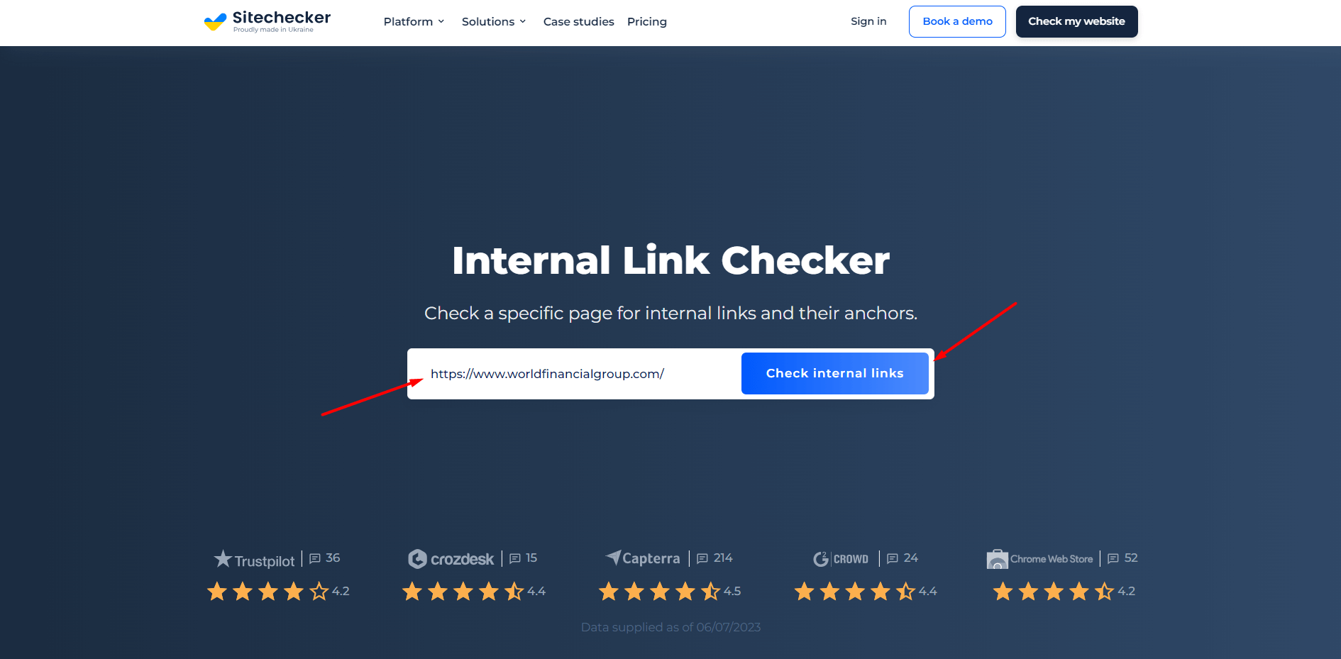 Website Link Analyzer - Link checker for websites