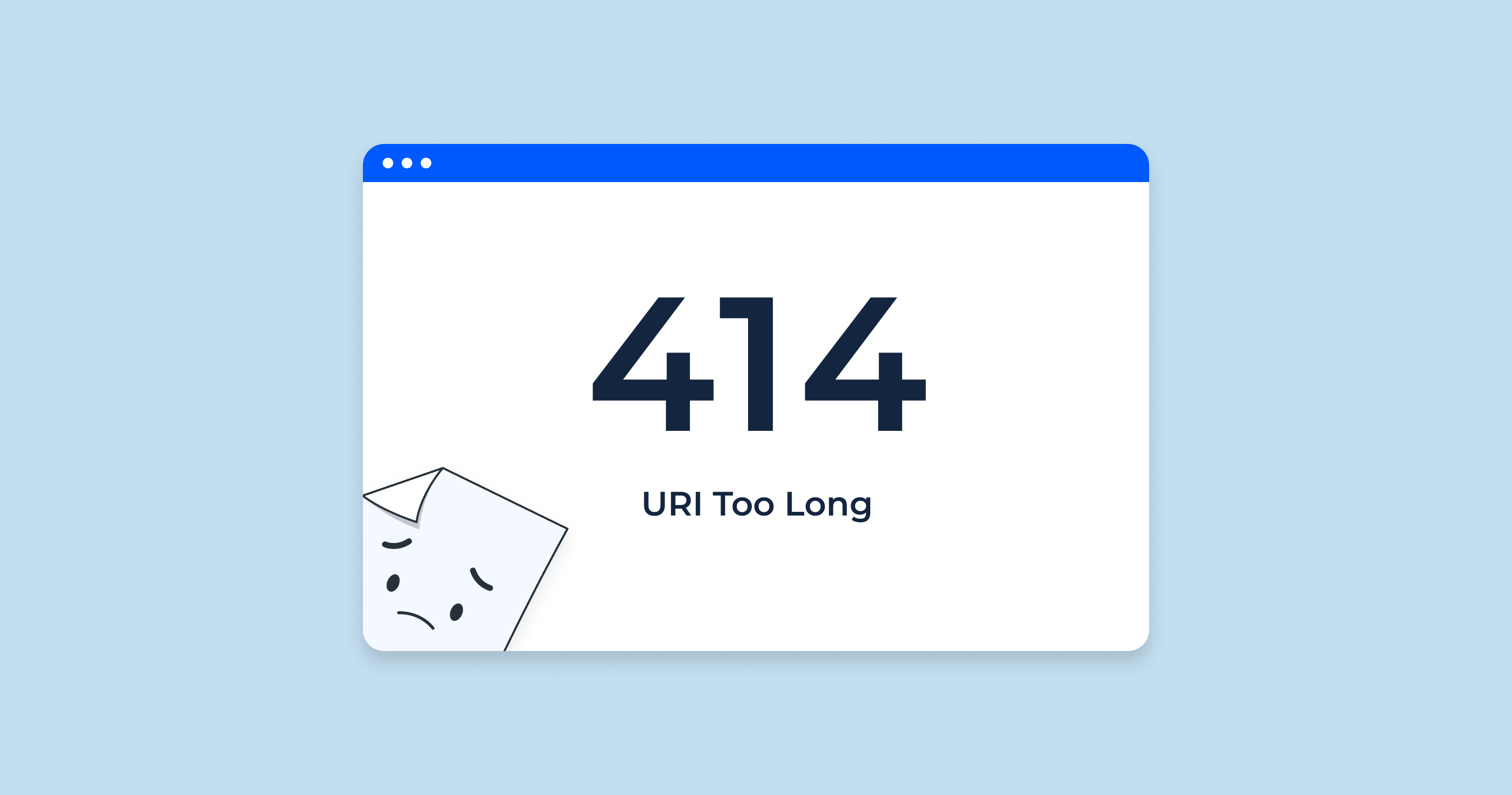 What is 414 Status Code “URI Too Long” or “Request-URI Too Long” 📖 How to  Fix it
