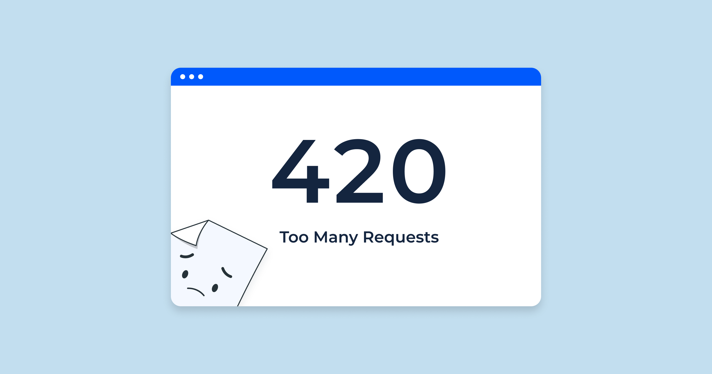 Handling the “HTTP 429 – Too Many Requests” error when calling