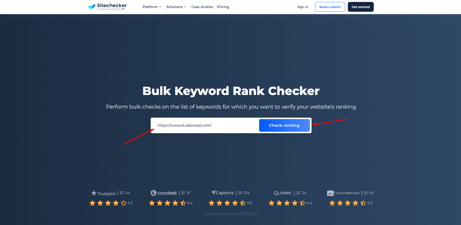 Website keyword checker sale