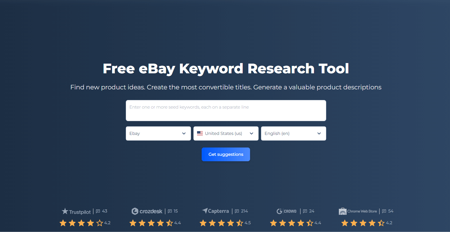 eBay Keyword Tool Research Best eBay Keywords to Improve SEO