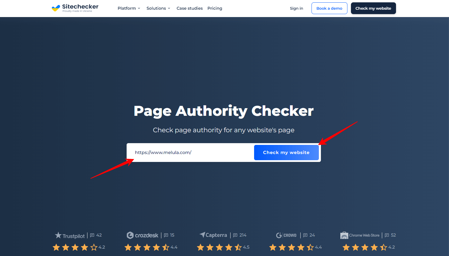 Page Authority Checker