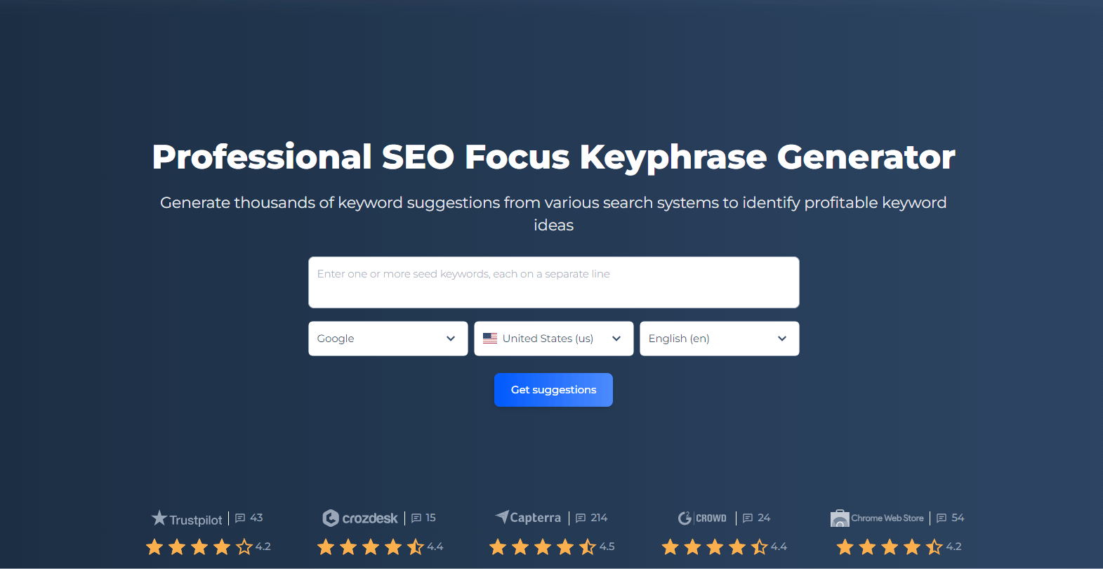 SEO Focus Keyphrase Generator