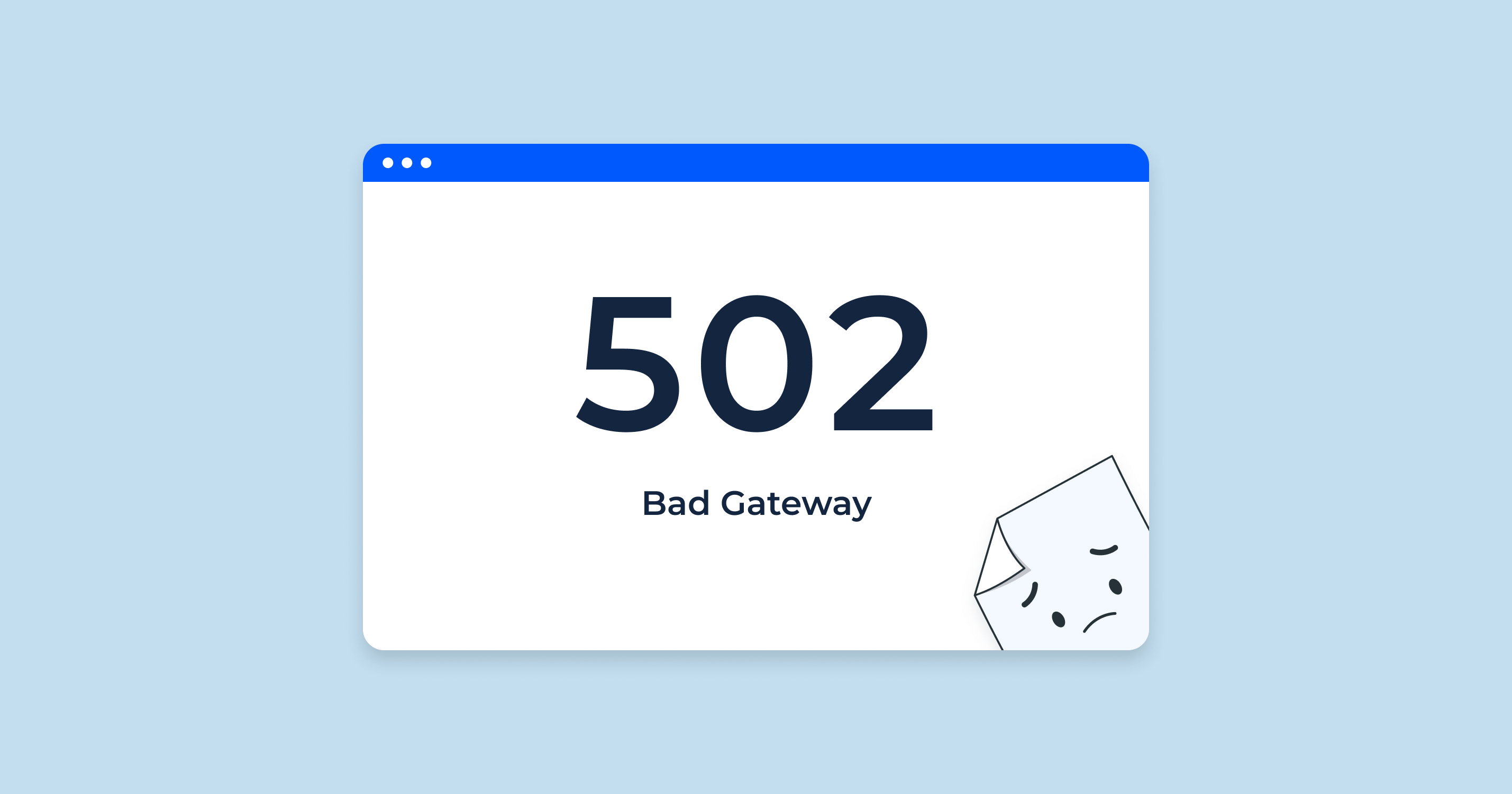 Ошибка (Bad Gateway): что это и как исправить