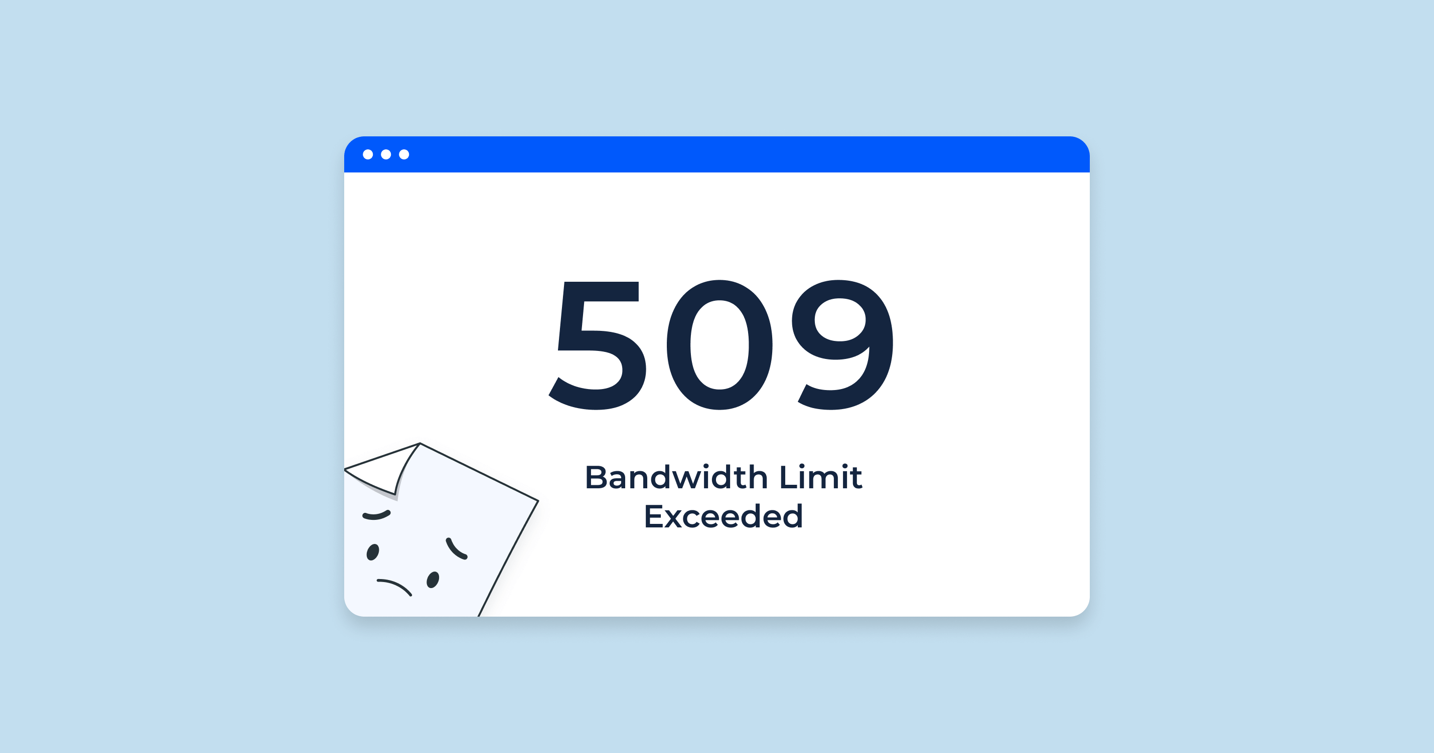 How To Fix the 509 Bandwidth Limit Exceeded Error