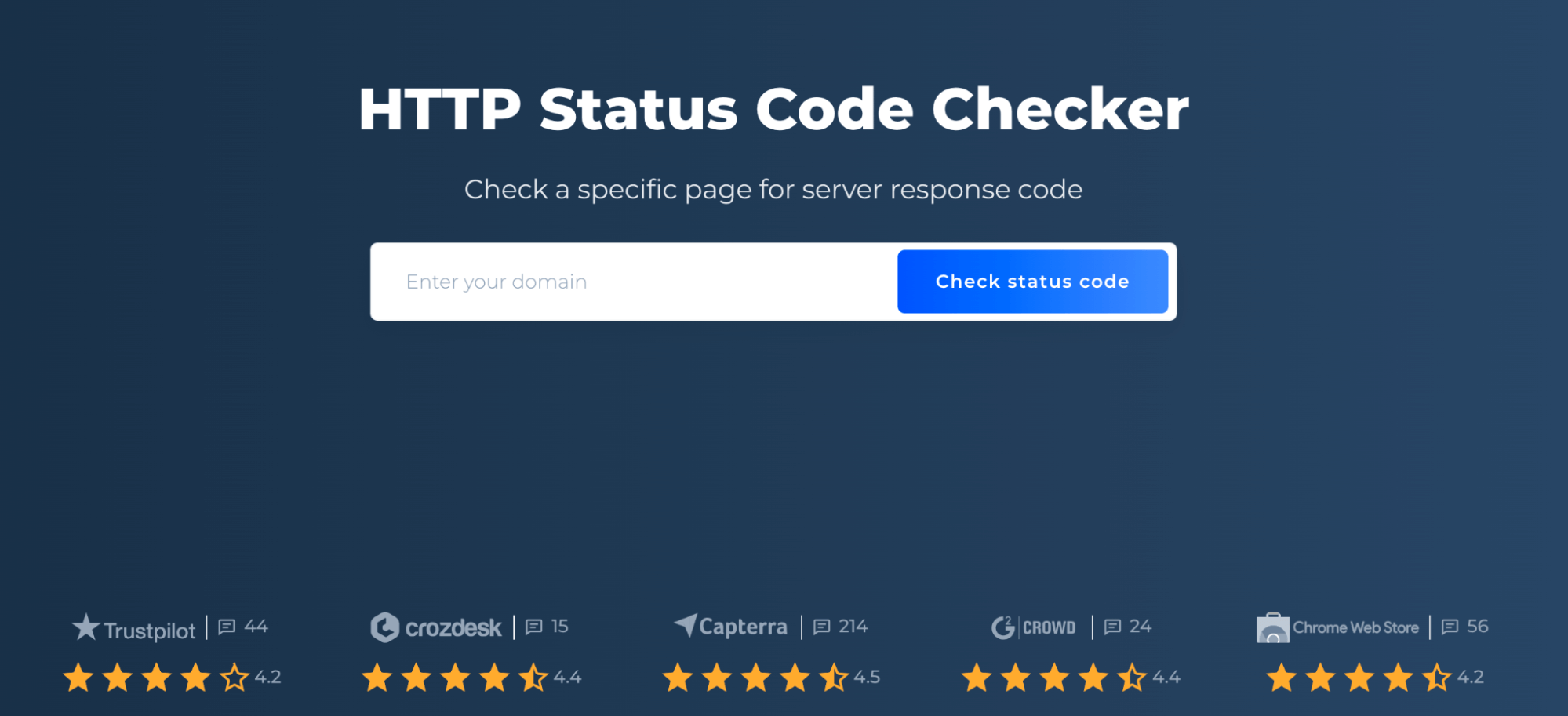 HTTP Status Code Checker Tool for identifying HTTP 206 Status Code