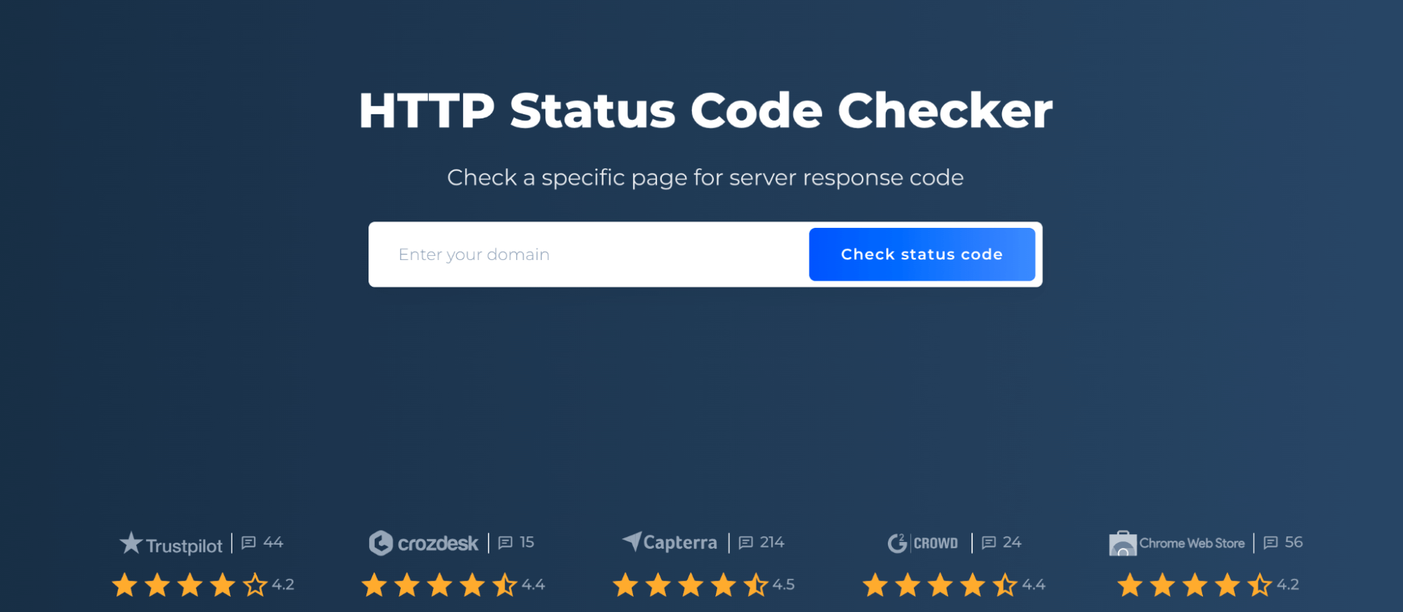 Check HTTP Response Status Codes