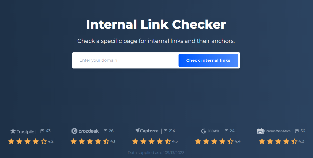 internal links cheker
