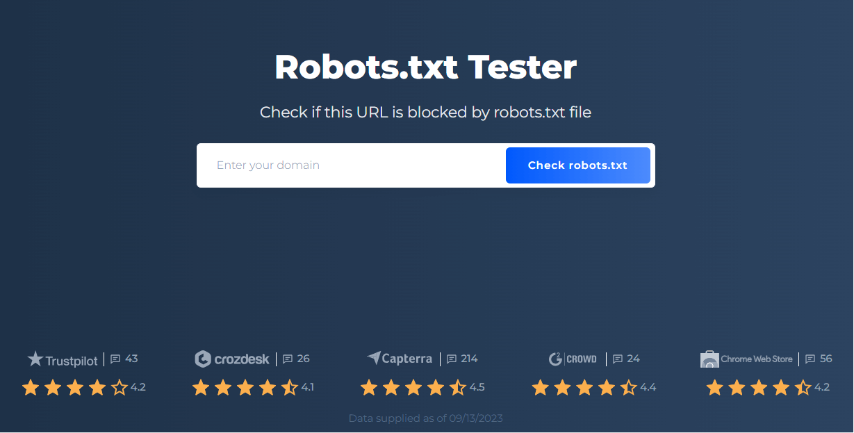 robots tester