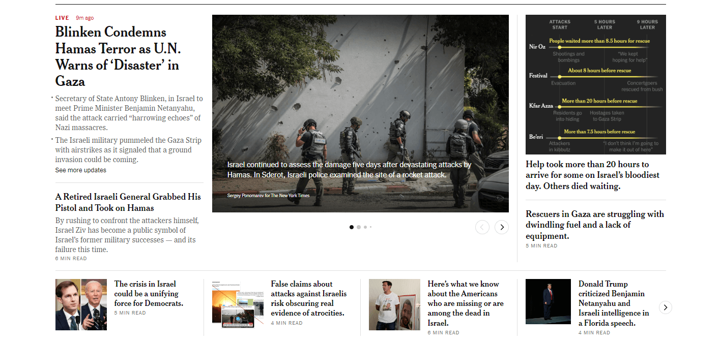 New York Times Grid Layout
