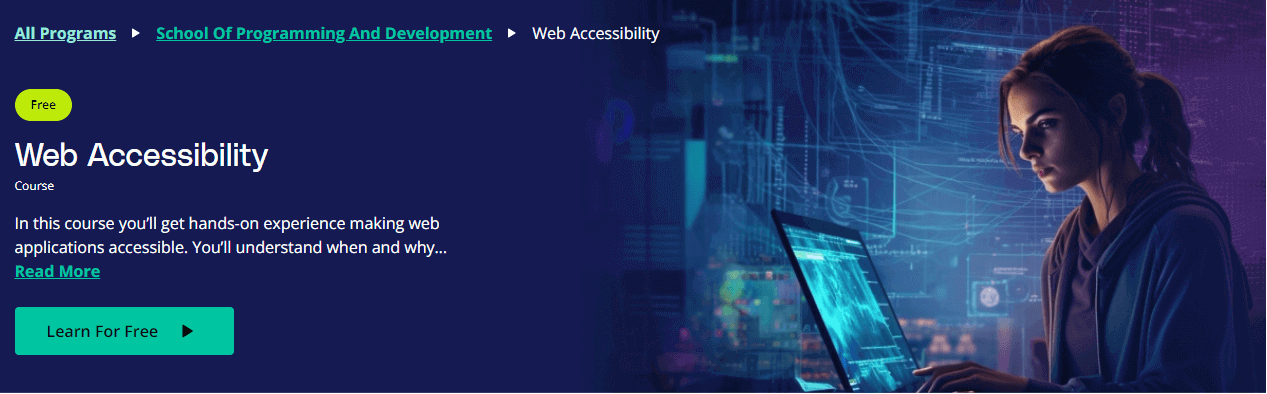 web accessibility course