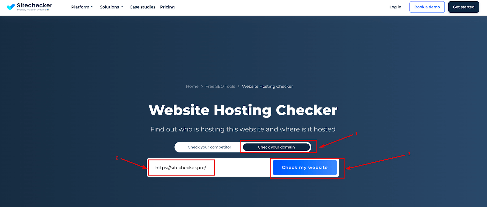 Hosting Checker Domain Check