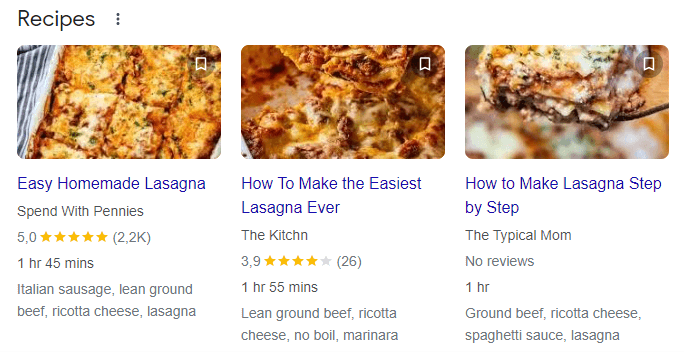 recipe snippet
