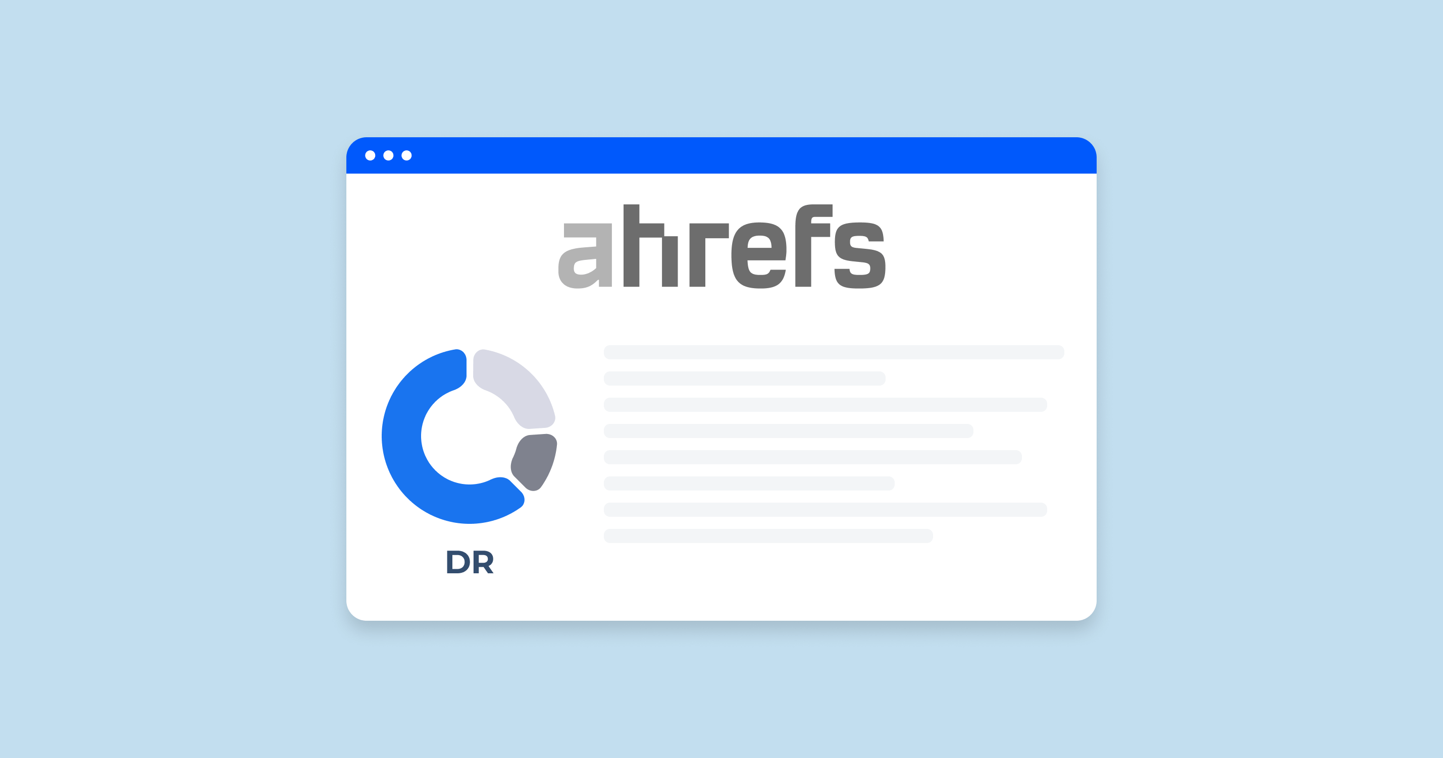 What is Ahrefs Domain Rating? & What It’s Good For
